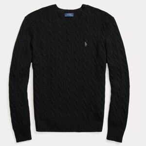 Polo Ralph Lauren Cable Knit Wool Cashmere Sweater